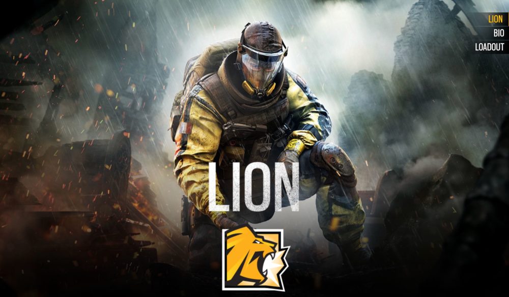 R6s Lion ライオン の設定について 日本語訳 イロブロ 色々なゲームについて書いていくブログ