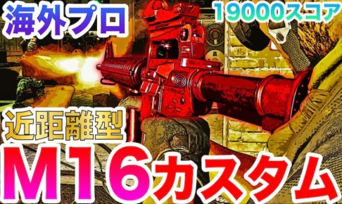 COD BOCW カスタム M16 海外プロ