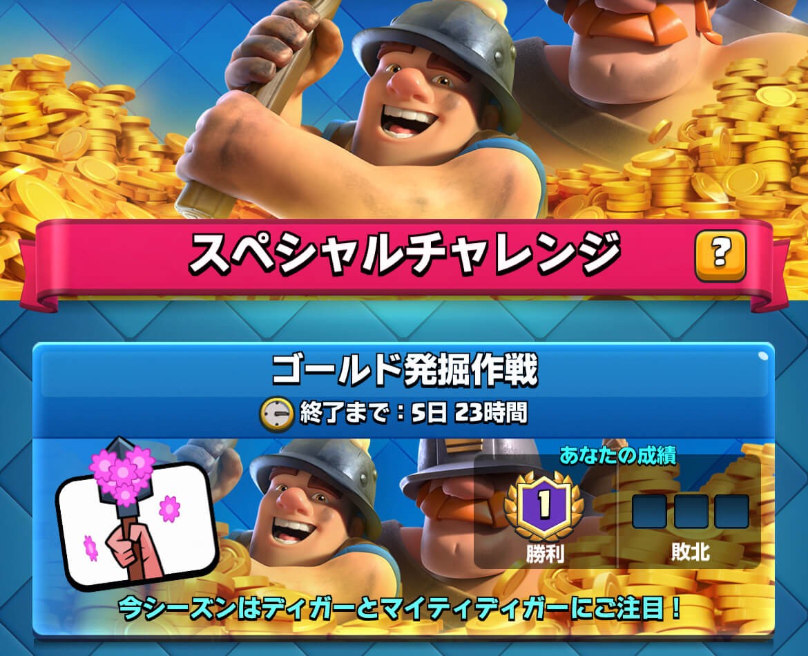 ゴールド発掘作戦