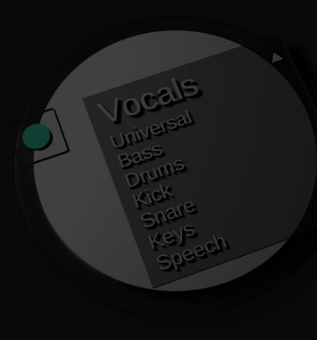 sonible公式サイトのpure:EQプロファイル一覧。Vocals・Universal・Bass・Drums・Kick・Snare・Keys・Speech