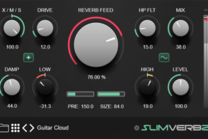 SlimVerb2のGUI画面（2B Played Music公式サイトより）