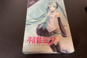 最初に買ったPiapro Studio付属の初音ミク V3の箱。結局ほとんど使わなかった