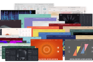Excite Audio Bundle に入っているプラグインの画面を重ねた図（Plugin Boutique の製品画像より）