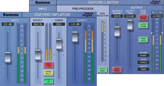 Sonnox Producer Power Bundle(Oxford InflatorとOxford Limiter)の製品画像