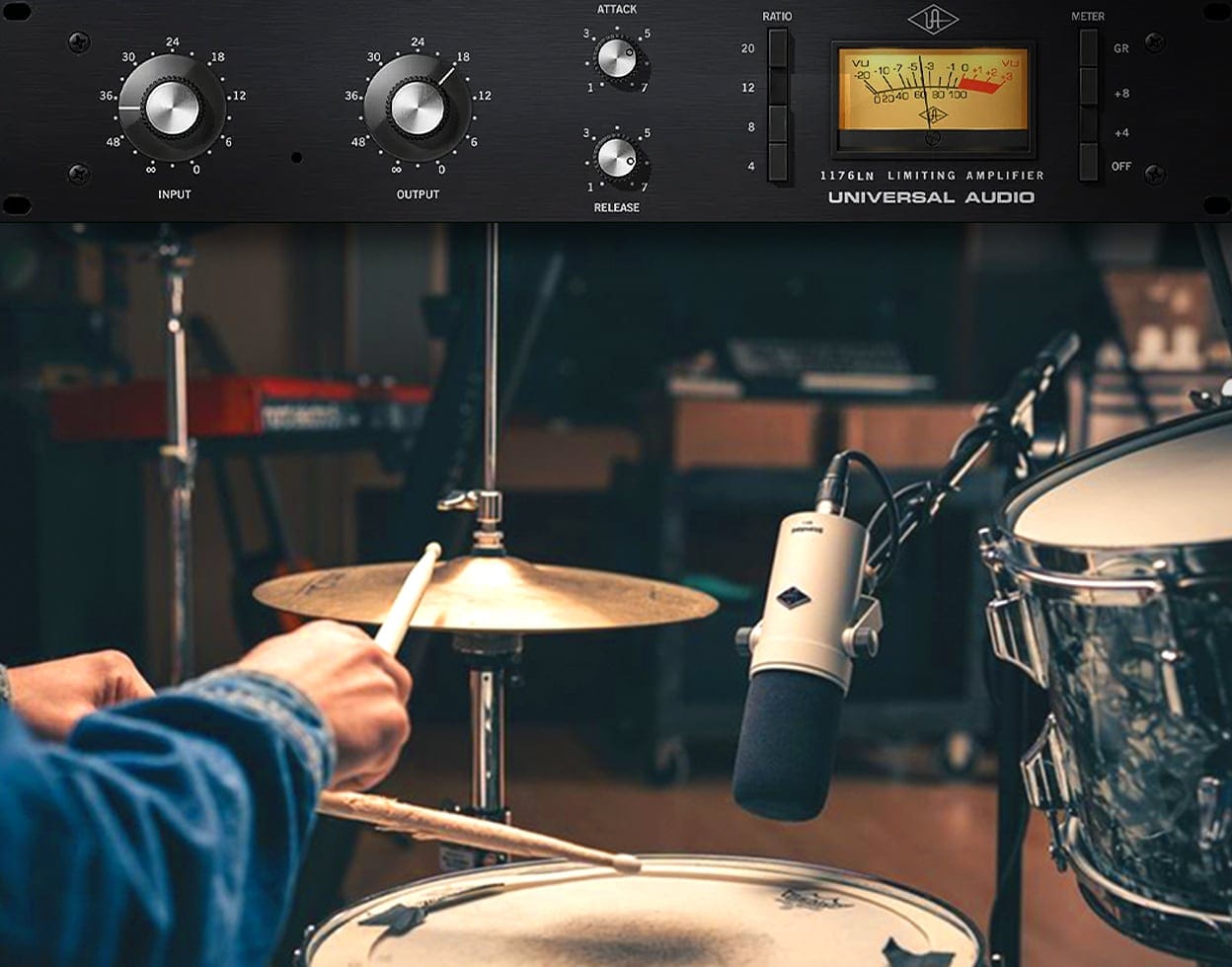 UAD Explore FREE の 1176 Classic FET Compressor（Universal Audio 公式より）